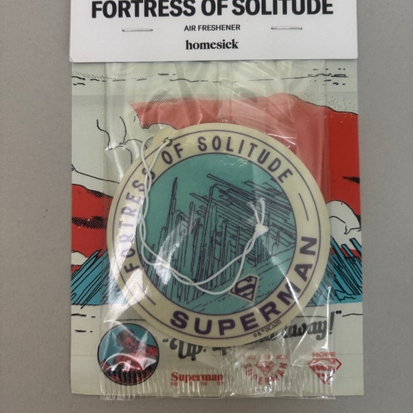 NEW Superman Fortress of Solitude Car Freshener - Picture 4 of 6